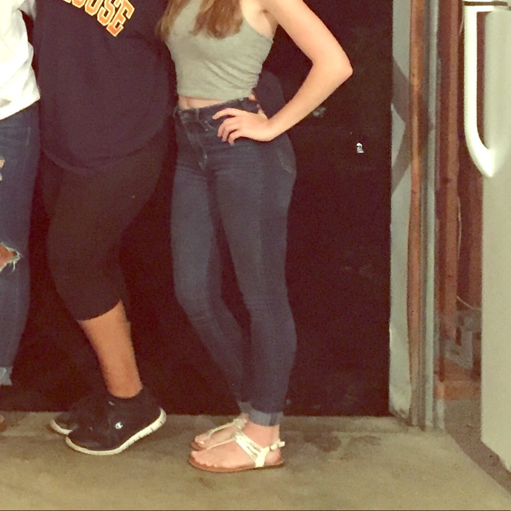 Hollister High-rise skinny jeans